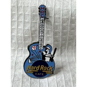 Hard Rock Cafe TORONTO-SKYDOME Pre-unification Baseball Player GUITAR PIN #CAD90
